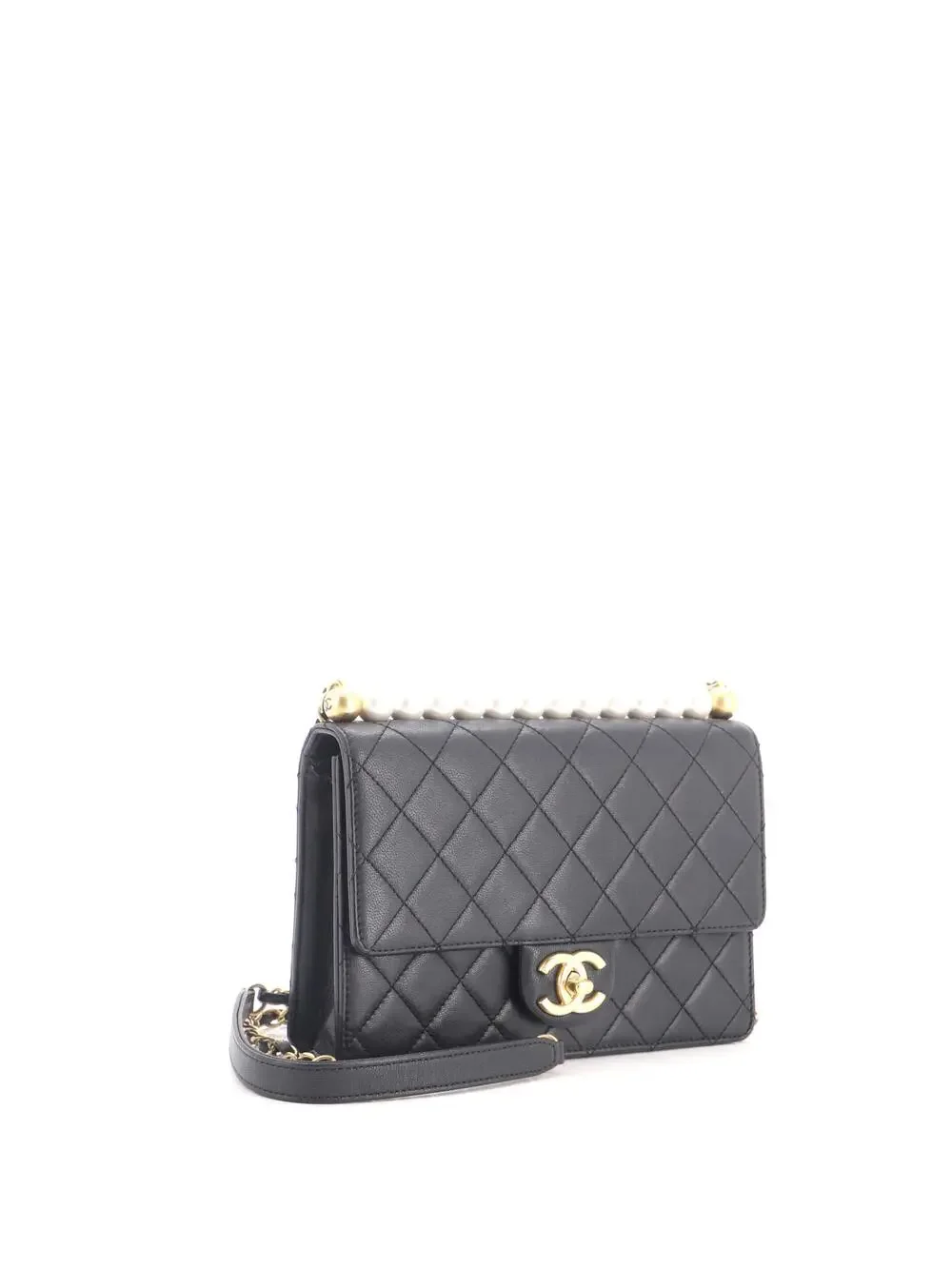 Chanel Chic Pearls Flap Bag Quilted #343123C44B